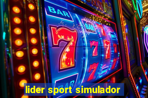 lider sport simulador